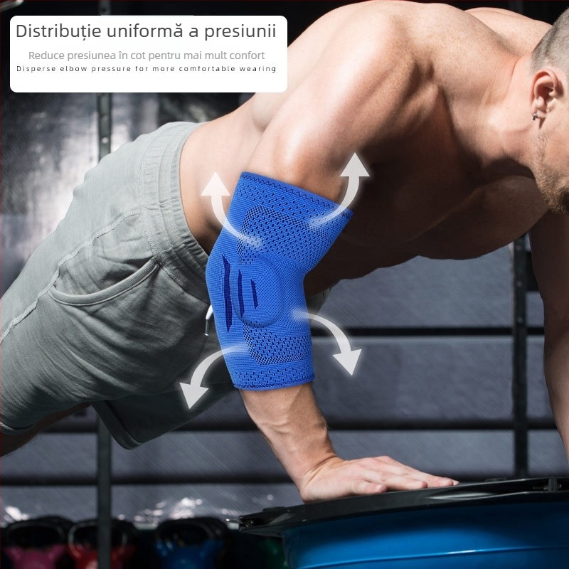 Sport tricotate cot pad în aer liber schi alergare baschet fitness sport presurizate cald nailon cot pad copertă pad