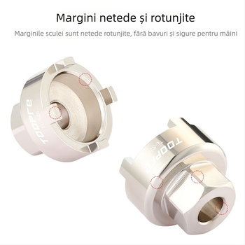 Instrument de îndepărtare a volantei pentru bicicletă cu o singură viteză TOOPRE 16T 17T 18T Manșon de montare pentru bicicletă BMX cu volantă