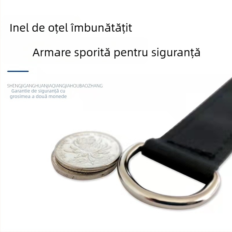Cârlig de conectare pentru leagăn, extensie pentru bara orizontală cu cârlig cu arc, cataramă pentru alpinism și alpinism în aer liber, conexiune multifuncțională cu curte