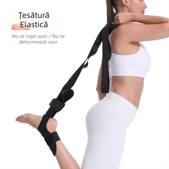 Fabrică en-gros de reabilitare antrenament picior centură de întindere a piciorului ... yoga centură de întindere segmentată cu reglare auxiliară a piciorului centură de întindere