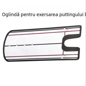 Producător, gata făcut, golf, dublu strat îngroșat, placă acrilică, oglindă pentru putter, corector de postură pentru putter, golf pentru antrenament
