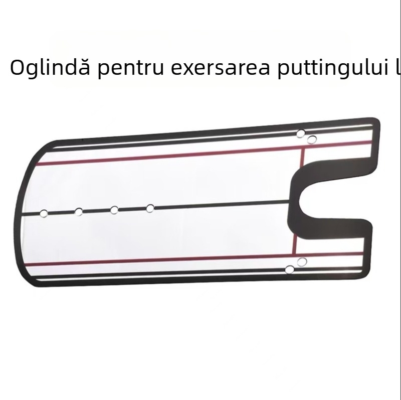 Producător, gata făcut, golf, dublu strat îngroșat, placă acrilică, oglindă pentru putter, corector de postură pentru putter, golf pentru antrenament