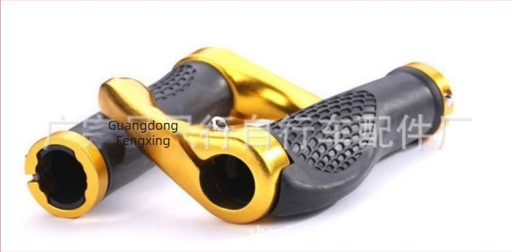 Mâner auxiliar pentru biciclete de munte din aliaj de aluminiu transfrontalier, set de mânere din corn din aliaj de aluminiu, set de mânere auxiliare pentru biciclete, accesorii