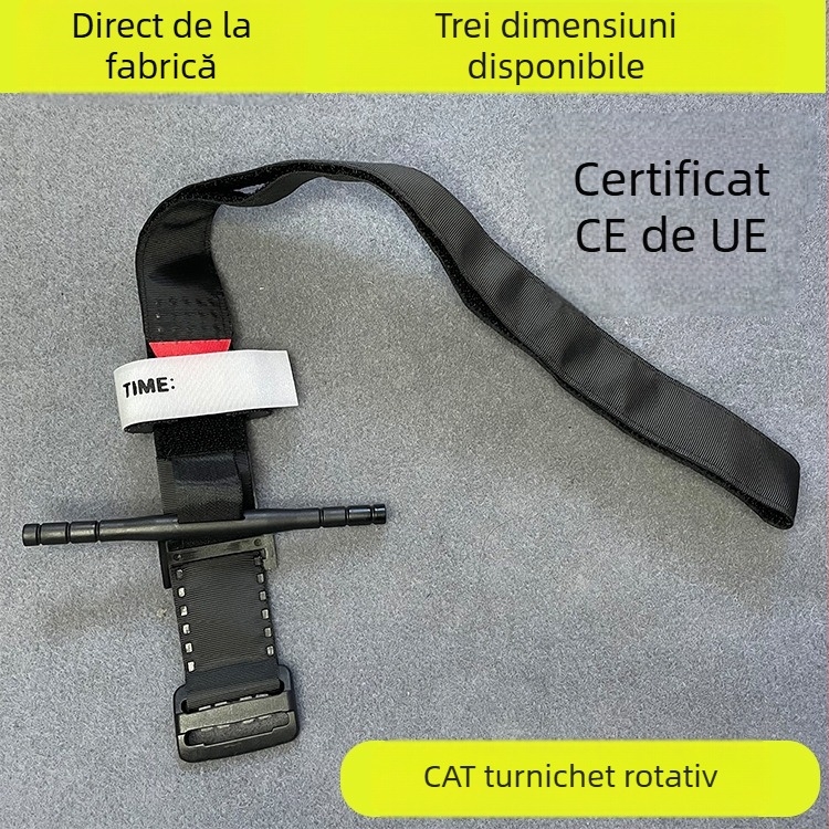 Pisică prim ajutor garou tactic rotativ cu o singură mână operațiune garou cataramă garou bandaj de prim ajutor în aer liber