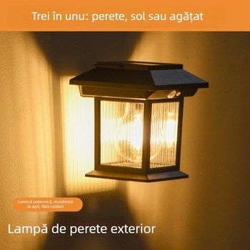 Lampă solară de grădină în aer liber, reîncărcabilă, cu inducție LED, pentru grădină, cu lumină solară, pentru acasă, cu inducție de flori