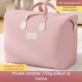 Geantă de ambalare pentru mutat, capacitate super mare, geantă de depozitare a bagajelor pentru studenți, geantă țesută pentru finisarea matlasării, impermeabilă și rezistentă la umiditate