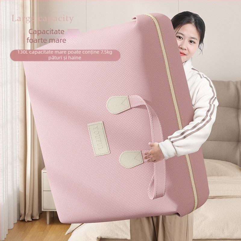 Geantă de ambalare pentru mutat, capacitate super mare, geantă de depozitare a bagajelor pentru studenți, geantă țesută pentru finisarea matlasării, impermeabilă și rezistentă la umiditate