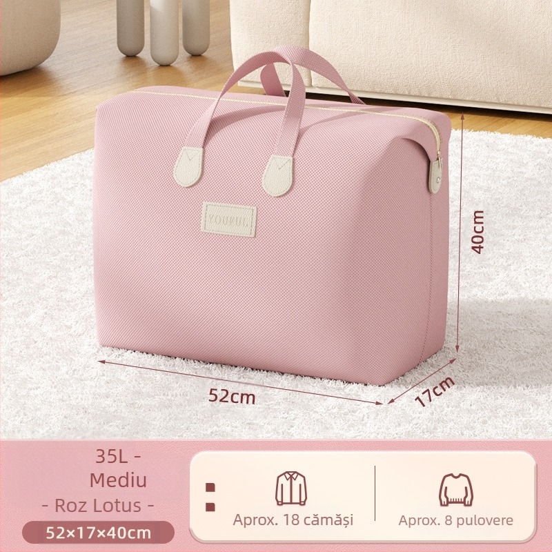 Geantă de ambalare pentru mutat, capacitate super mare, geantă de depozitare a bagajelor pentru studenți, geantă țesută pentru finisarea matlasării, impermeabilă și rezistentă la umiditate