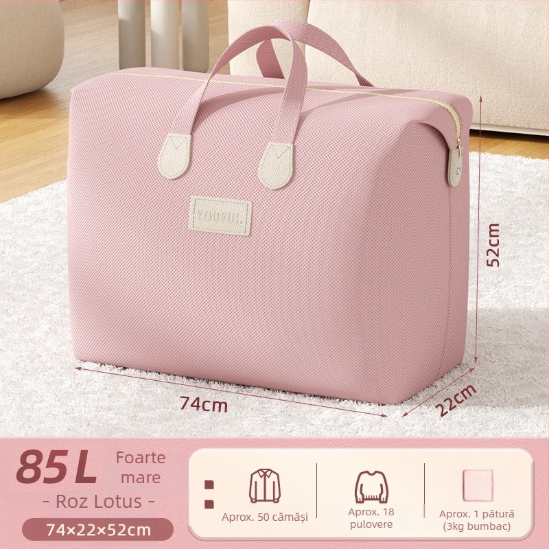 Geantă de ambalare pentru mutat, capacitate super mare, geantă de depozitare a bagajelor pentru studenți, geantă țesută pentru finisarea matlasării, impermeabilă și rezistentă la umiditate