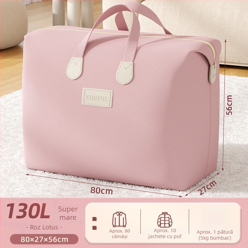 Geantă de ambalare pentru mutat, capacitate super mare, geantă de depozitare a bagajelor pentru studenți, geantă țesută pentru finisarea matlasării, impermeabilă și rezistentă la umiditate