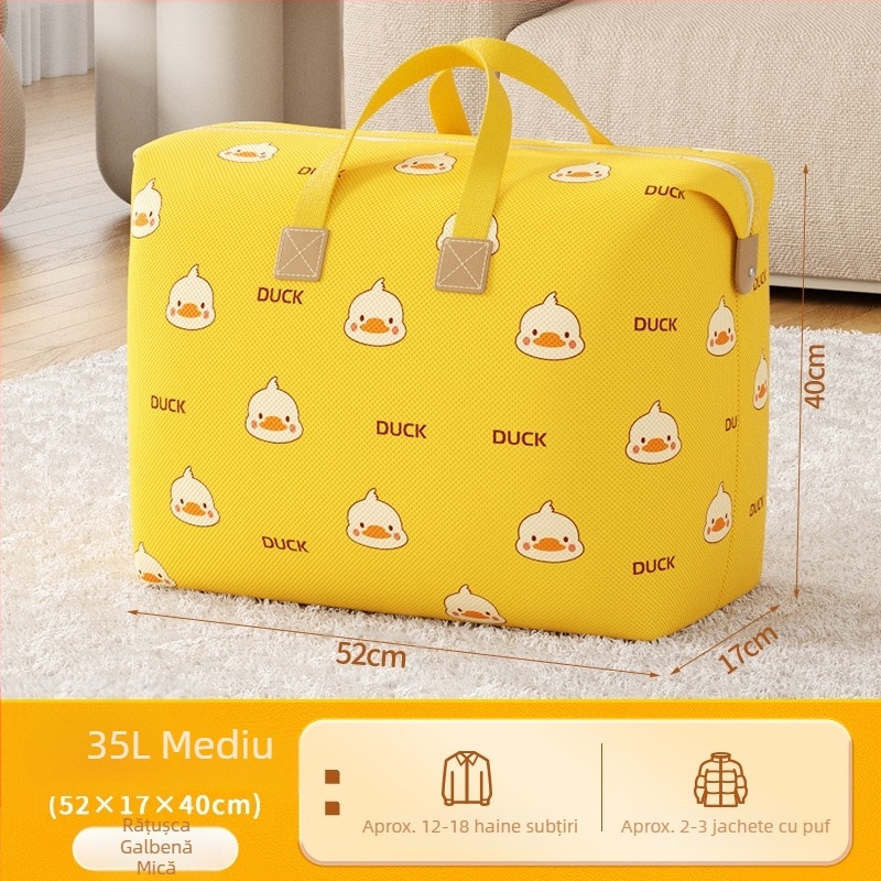 Geantă de ambalare pentru mutat, capacitate super mare, geantă de depozitare a bagajelor pentru studenți, geantă țesută pentru finisarea matlasării, impermeabilă și rezistentă la umiditate