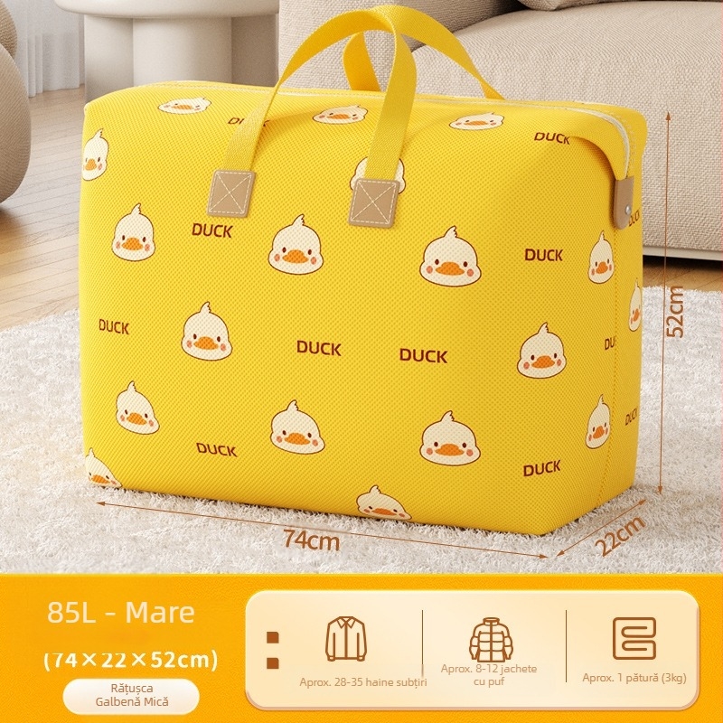 Geantă de ambalare pentru mutat, capacitate super mare, geantă de depozitare a bagajelor pentru studenți, geantă țesută pentru finisarea matlasării, impermeabilă și rezistentă la umiditate