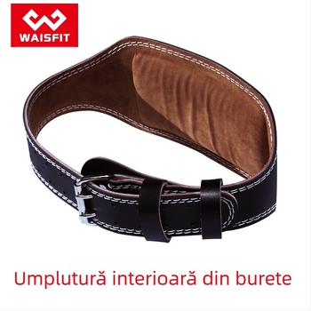 Centură specială pentru genuflexiuni pentru bărbați, centură pentru îndreptări, Powerlifting, centură din piele PU, centură de fitness pentru haltere pentru atlet, pentru femei