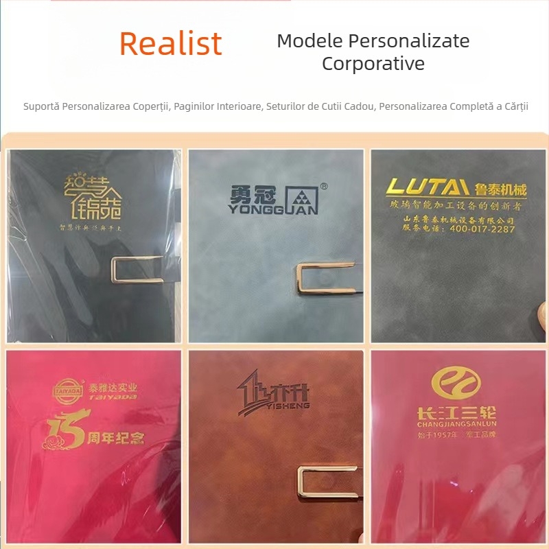 Caiet de afaceri poate fi imprimat cu logo-ul afacerii a5 cu linie orizontală, blocnotes, jurnal, căptușit, caiet de papetărie de birou en-gros