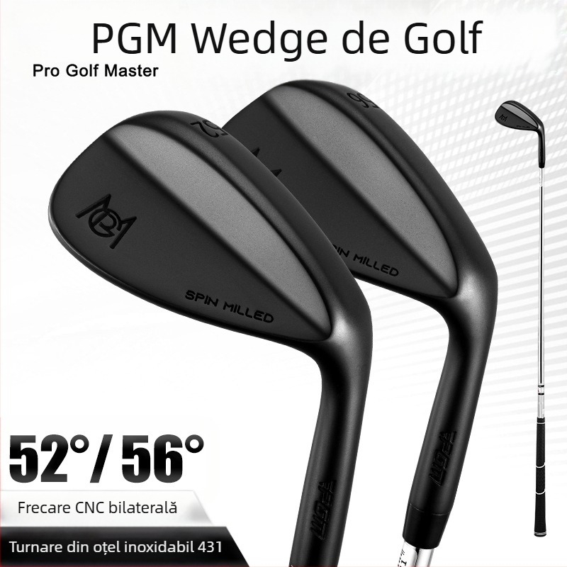 Crosă de golf PGM nisip 52 grade 56 grade dig/cut/S/bunker fier scurt