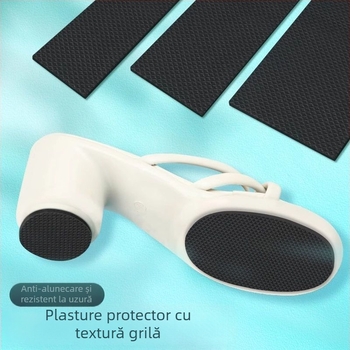 Autocolant antiderapant din cauciuc, rezistent la uzură, protecție anti-uzură pentru călcâi, autocolant pentru călcâi gros, amortizor de zgomot pentru călcâi, bandă anti-sunet pentru călcâi