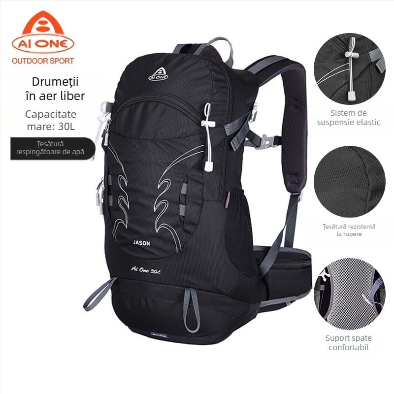 Aiwang, rucsac de alpinism în aer liber, suspendat, impermeabil, pentru bărbați și femei, pentru camping, drumeții, ciclism, 30L