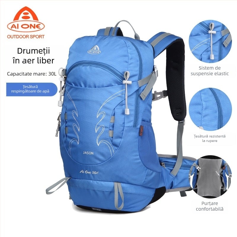 Aiwang, rucsac de alpinism în aer liber, suspendat, impermeabil, pentru bărbați și femei, pentru camping, drumeții, ciclism, 30L