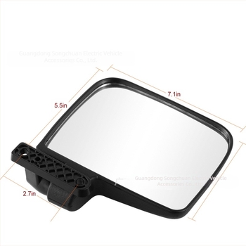 CIUB CAR EZGO YAMAHA Oglindă retrovizoare universală pentru cărucior de golf Source Factory