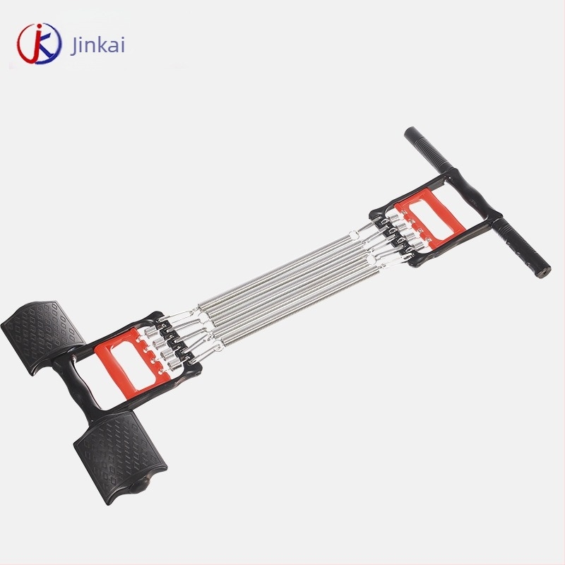 Jinkai dispozitiv de tensionare a pedalelor cu trei scopuri, dispozitiv de întărire a brațelor, expansor de piept cu arc, echipament de fitness pentru birou, dispozitiv de tensionare multifuncțional