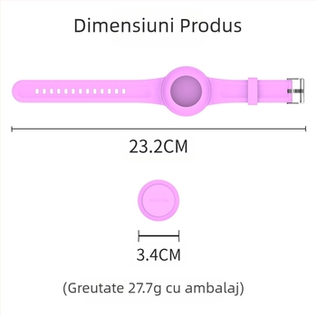 Potrivit pentru Apple Airtag curea impermeabilă anti-pierdere curea de încheietura mâinii cu desene animate pentru păpuși, geantă pentru copii