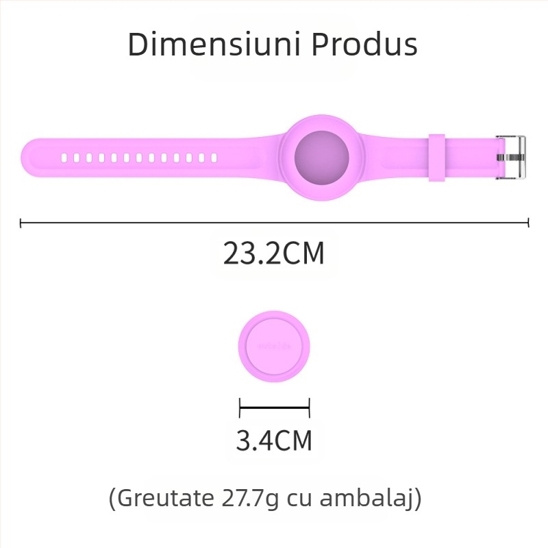 Potrivit pentru Apple Airtag curea impermeabilă anti-pierdere curea de încheietura mâinii cu desene animate pentru păpuși, geantă pentru copii