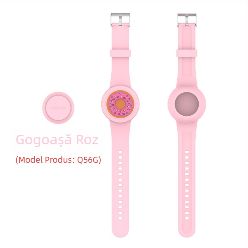 Potrivit pentru Apple Airtag curea impermeabilă anti-pierdere curea de încheietura mâinii cu desene animate pentru păpuși, geantă pentru copii