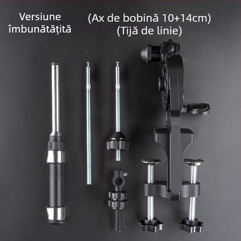 Roată de înfășurare cu lamă de iaz, dispozitiv de înfășurare rapidă cu sârmă PE, instrument de înfășurare rapidă, roată de învârtit, accesorii speciale pentru pescuit