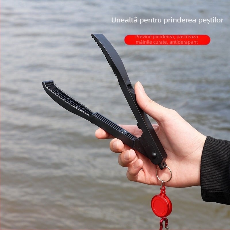 Controler de pește Luya control obiecte mari mini clemă clește de pește micro obiecte plastic multifuncțional Super pescuit clemă de prindere a peștelui Recuperator de pește
