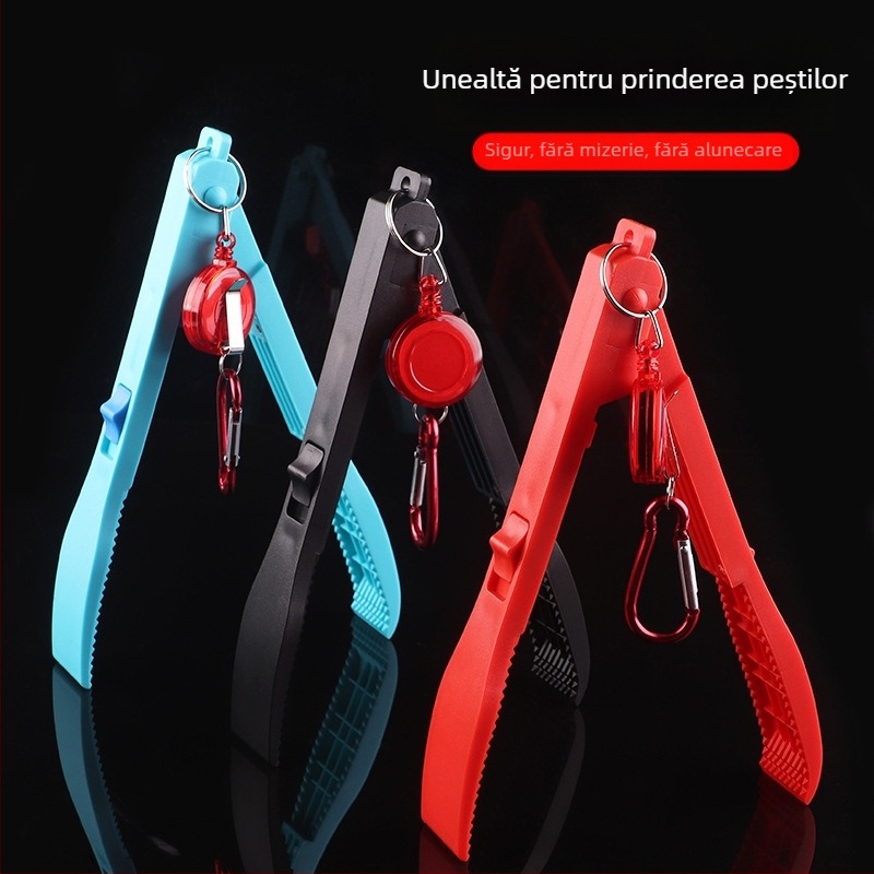 Controler de pește Luya control obiecte mari mini clemă clește de pește micro obiecte plastic multifuncțional Super pescuit clemă de prindere a peștelui Recuperator de pește