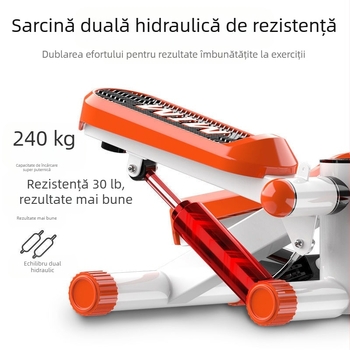 Mașină de pășit hidraulică pentru cadouri transfrontaliere Source Factory, mașină de picioare hidraulică pentru alpinism, exerciții de slăbire, echipament de fitness