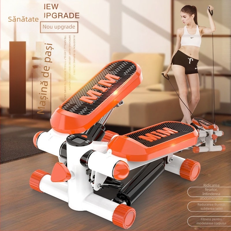 Mașină de pășit hidraulică pentru cadouri transfrontaliere Source Factory, mașină de picioare hidraulică pentru alpinism, exerciții de slăbire, echipament de fitness