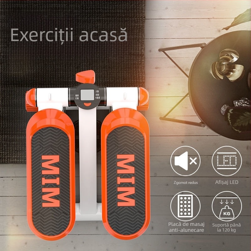 Mașină de pășit hidraulică pentru cadouri transfrontaliere Source Factory, mașină de picioare hidraulică pentru alpinism, exerciții de slăbire, echipament de fitness