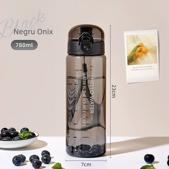 Cupă cu capac Bounce, personalizată, pentru studenți, pentru bărbați și femei, cană sippy sport, cană de apă, cană portabilă din plastic, formulare de cadou publicitar