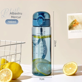Cupă cu capac Bounce, personalizată, pentru studenți, pentru bărbați și femei, cană sippy sport, cană de apă, cană portabilă din plastic, formulare de cadou publicitar
