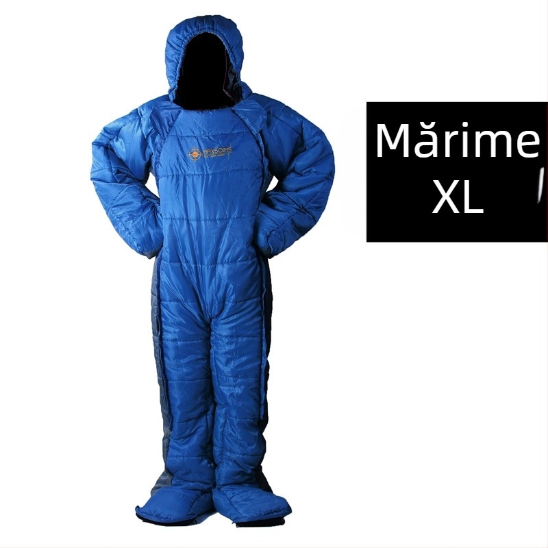 Sac de dormit pentru camping în stil extraterestru, escortă de spital, protecție împotriva căldurii și frigului, citit pe timp de noapte și sac de dormit peste noapte, sac de dormit pentru mumie