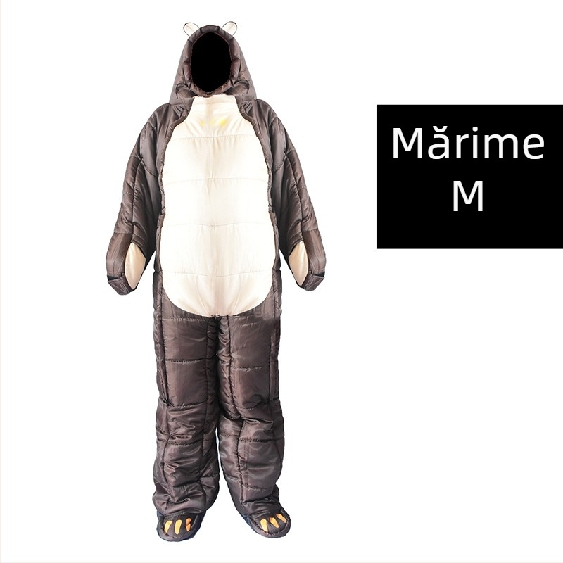 Sac de dormit pentru camping în stil extraterestru, escortă de spital, protecție împotriva căldurii și frigului, citit pe timp de noapte și sac de dormit peste noapte, sac de dormit pentru mumie