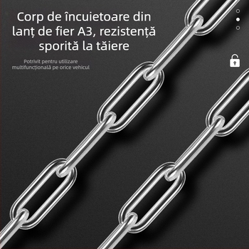 WEST BIKING lacăt pentru bicicletă, lacăt antifurt cu cheie, lacăt pentru bicicletă de munte, lacăt cu lanț pentru mașină electrică, lacăt cu lanț pentru baterie, lacăt pentru mașină