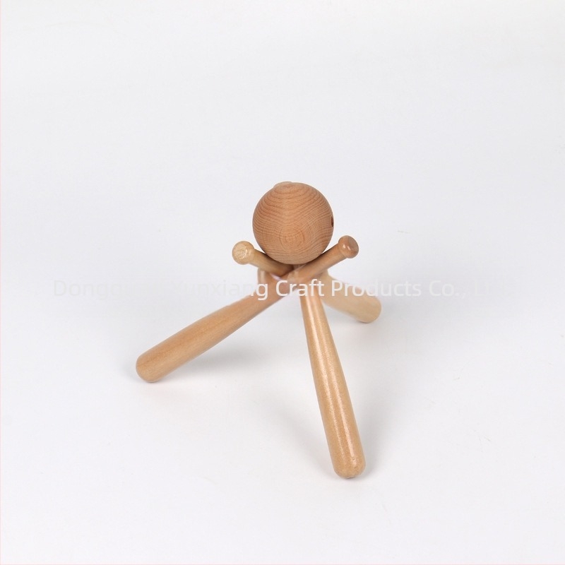 Producătorii produc ornamente de birou din lemn de 150/180 mm, mini jucării artizanale pentru bâte de baseball de birou
