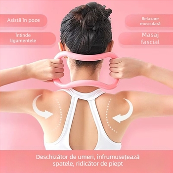Inel de yoga Inel de yoga Brățară întinsă Inel de yoga Practică Spate Deschis Umăr Frumusețe Spate Artefact Spate Deschis Inel Magic Echipament de yoga