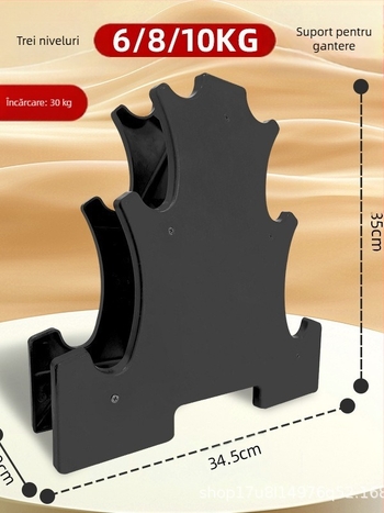 Suport mic pentru gantere, suport pentru depozitarea ganterelor pentru femei, echipament de fitness pentru bărbați, suport hexagonal mic mat pentru copii de uz casnic