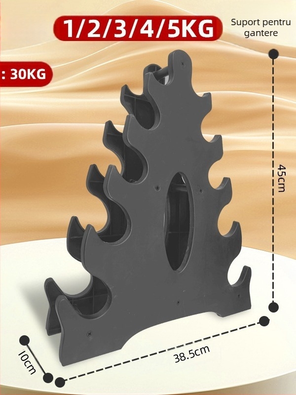 Suport mic pentru gantere, suport pentru depozitarea ganterelor pentru femei, echipament de fitness pentru bărbați, suport hexagonal mic mat pentru copii de uz casnic