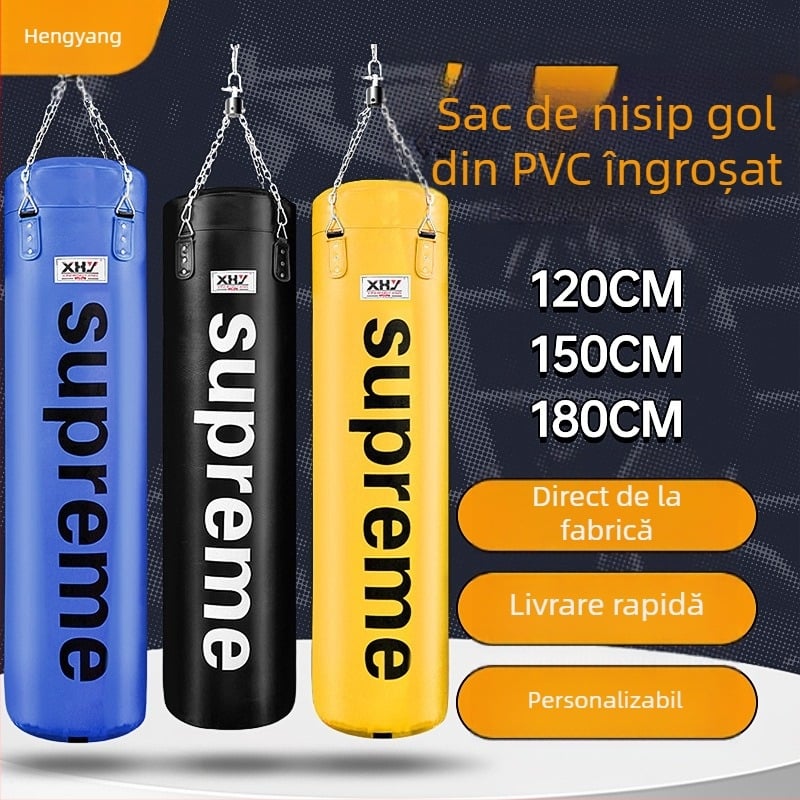 Saci de nisip pentru box, Sanda Hollow, echipament de antrenament pentru luptă Taekwondo pentru adulți și copii, saci de nisip suspendați pentru uz casnic