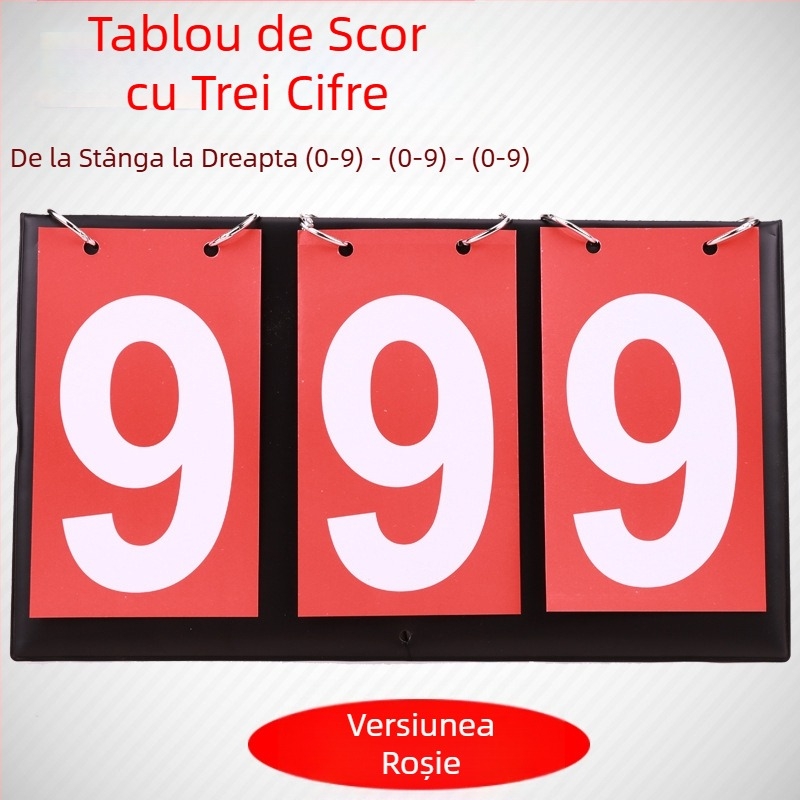 Tablă de punctaj cu două cifre, tablă de punctaj multifuncțională cu trei cifre, dispozitiv de punctaj pentru tenis de masă, tablă de punctaj cu patru cifre, dispozitiv de punctaj pentru baschet