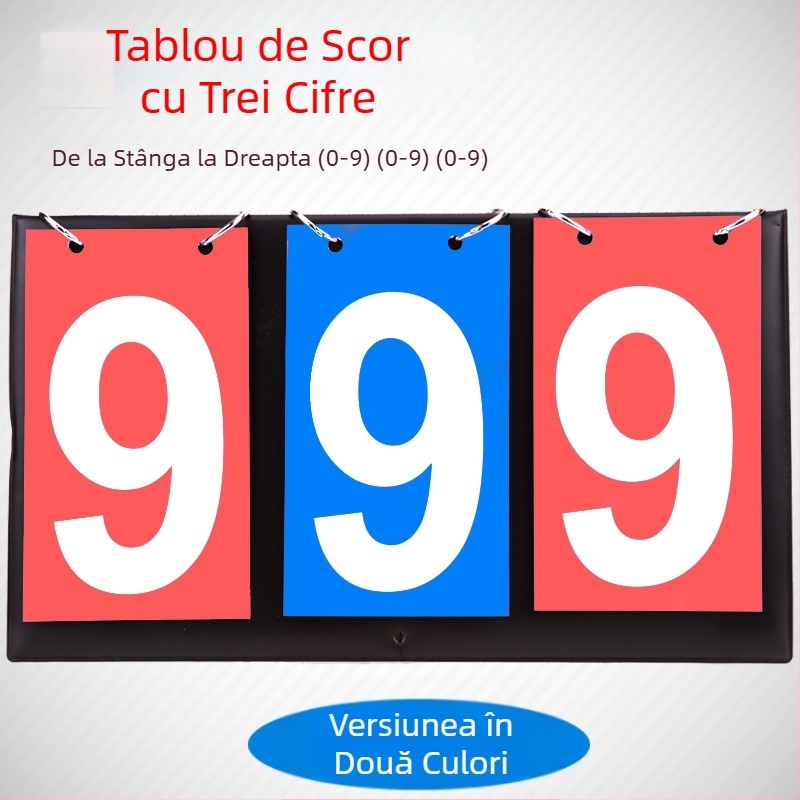 Tablă de punctaj cu două cifre, tablă de punctaj multifuncțională cu trei cifre, dispozitiv de punctaj pentru tenis de masă, tablă de punctaj cu patru cifre, dispozitiv de punctaj pentru baschet