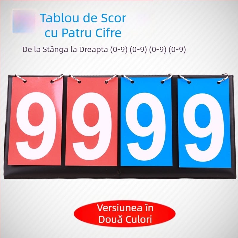 Tablă de punctaj cu două cifre, tablă de punctaj multifuncțională cu trei cifre, dispozitiv de punctaj pentru tenis de masă, tablă de punctaj cu patru cifre, dispozitiv de punctaj pentru baschet
