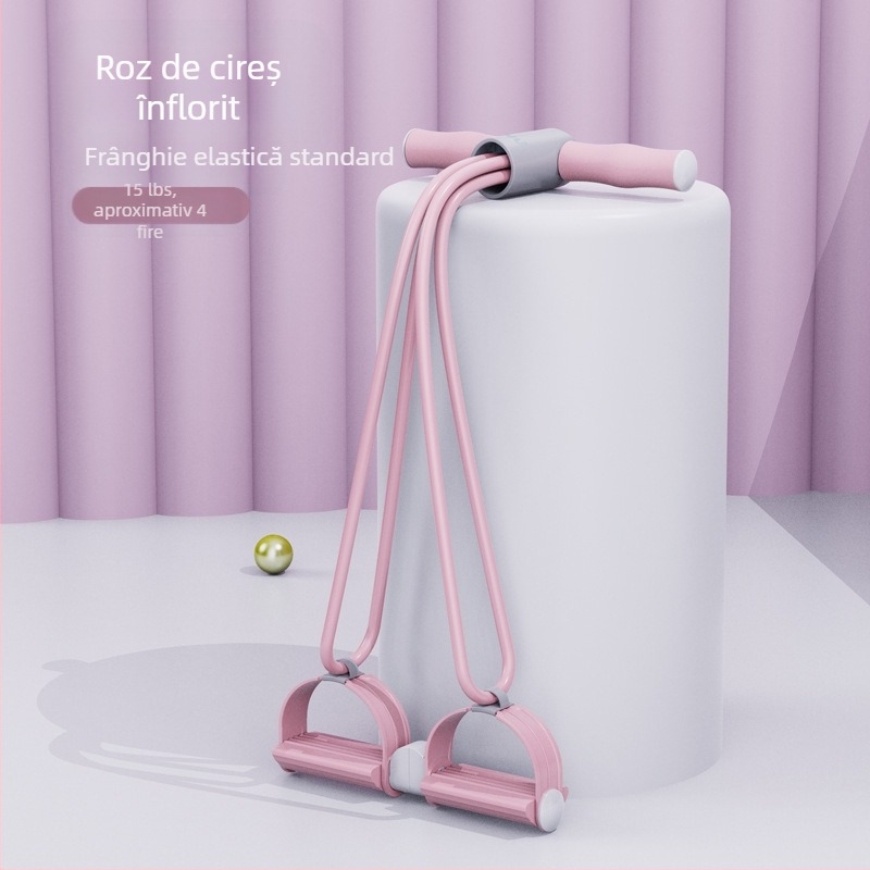 Mic dispozitiv de asistență multifuncțional pentru pedală, tractor, Sit-Up, pentru acasă, subțire, pentru yoga, cu pedală, coardă de tragere, en-gros