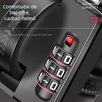 Lacăt pentru cască auto cu baterie electrică, parolă, antifurt, securitate fixă, lacăt gratuit, cataramă cu lacăt, parolă, lacăt pentru cască