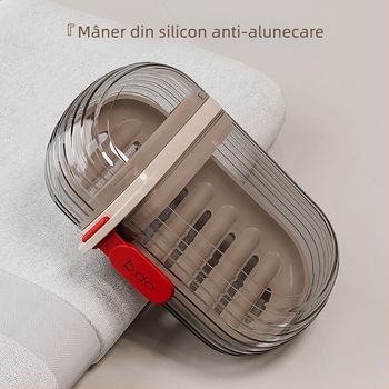 Etravel Easy Travel Săpun Box Travel Creative Acoperit Sigilat Săpun Box Drenaj Portabil Depozitare Travel Business