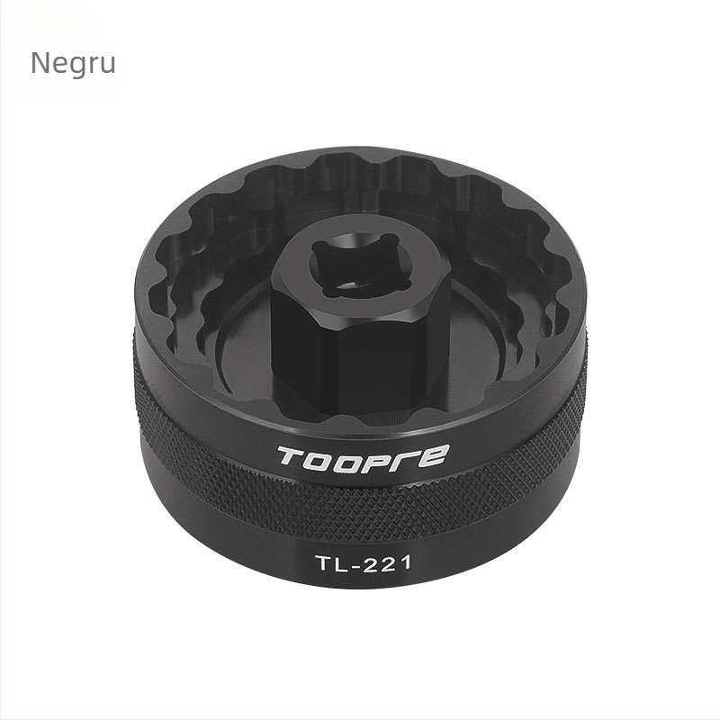 TOOPERE Bicicletă Cinci-căi Ax Mijlociu Manșon Bicicletă de Munte Filet Integrat BB Ax Mijlociu Instrument de Demontare și Instalare